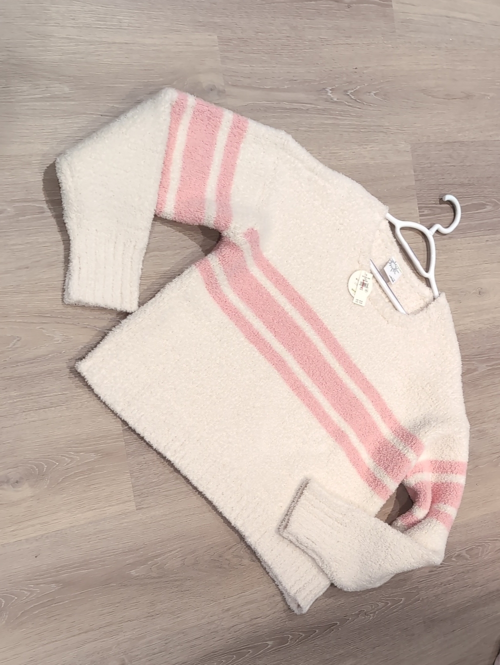 Aerie Marshmallow Crewneck Sweater Large - Picture 3 of 8